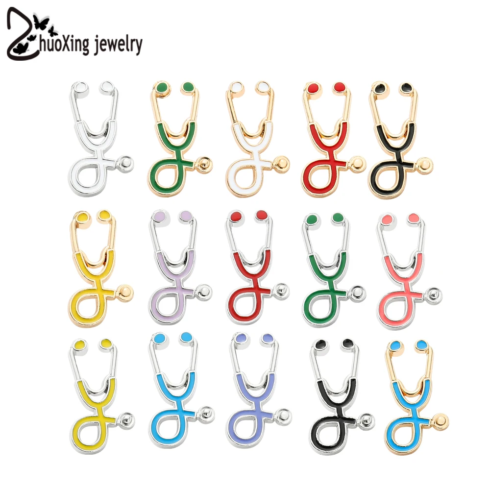 

Brooch Pin Stethoscope Pin Nurse Doctor Collar Backpack Lapel Jewelry Accessories Gifts