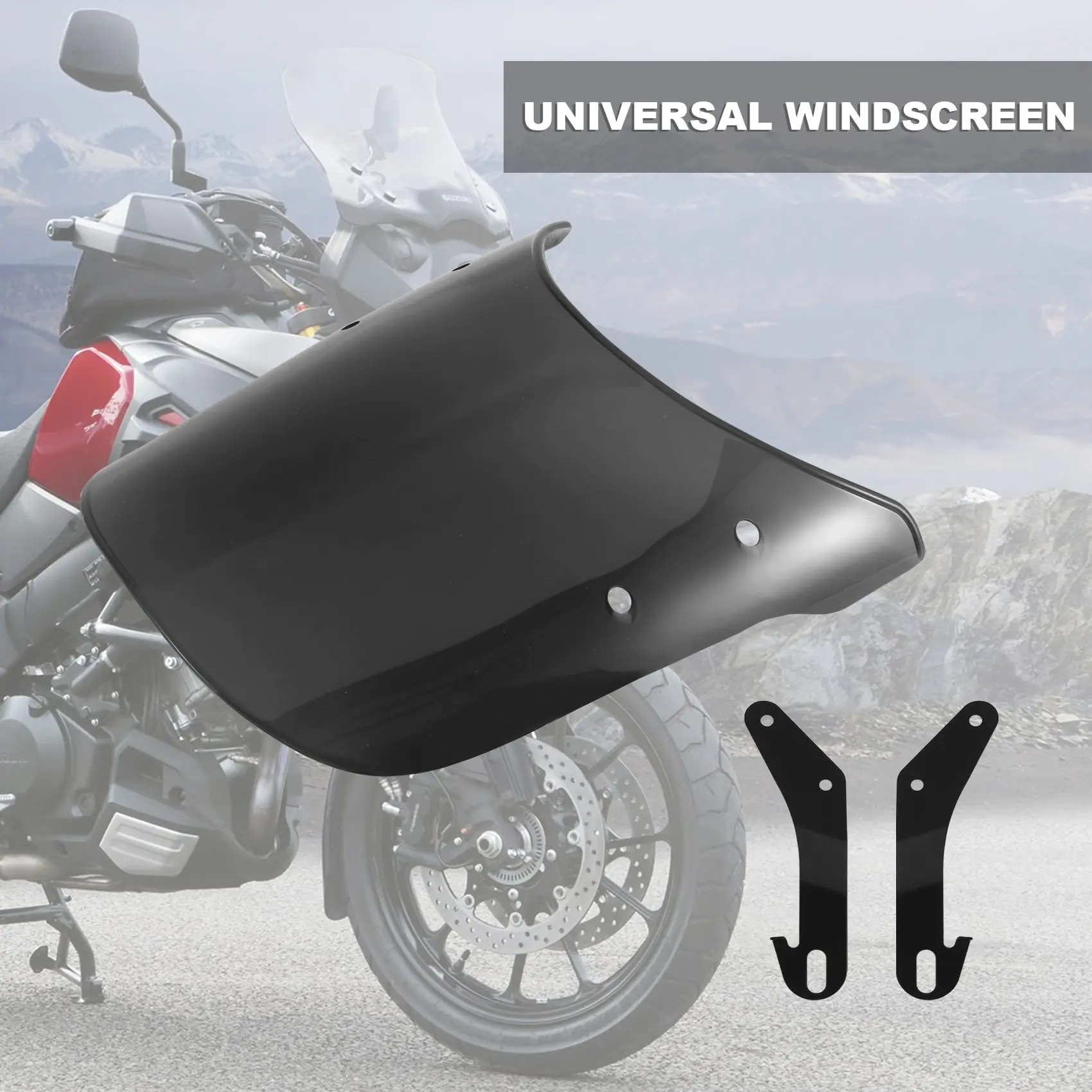 Мотоциклетные ветрозащитные стекла универсальная обтекатель для фар с