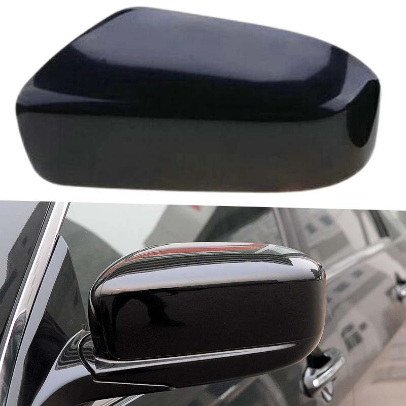 Неокрашенный автомобильный левый зеркальный чехол из АБС-пластика крышка корпус