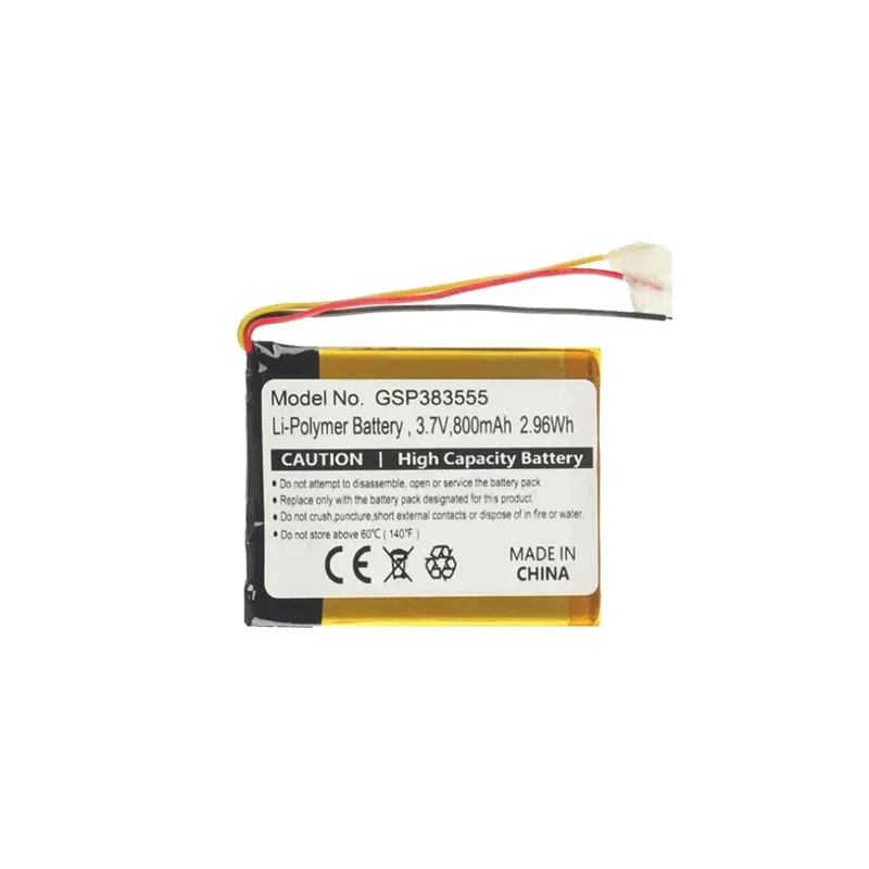 Сменный аккумулятор GSP на 800 мАч 383555 Для JBL Clip 2 AN Plus CLIP2BLKAM CS056US P 04405201