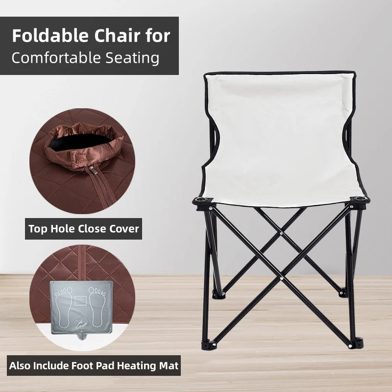 Портативная сауна с дальним инфракрасным диапазоном персональная складная