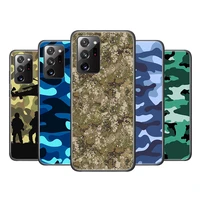 blue camouflage art for samsung galaxy a01 a11 a22 a12 a21s a31 a41 a42 a51 a71 a32 a52 a52s a72 a02s a03s phone case