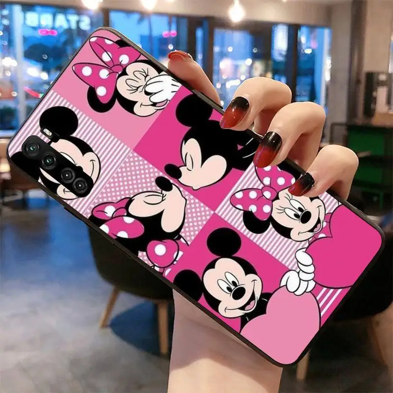Disney Mickey Minnie Mouse Phone Case For Huawei Nova 6se 7 7pro 7se honor 7A 8A 7C 9C Play