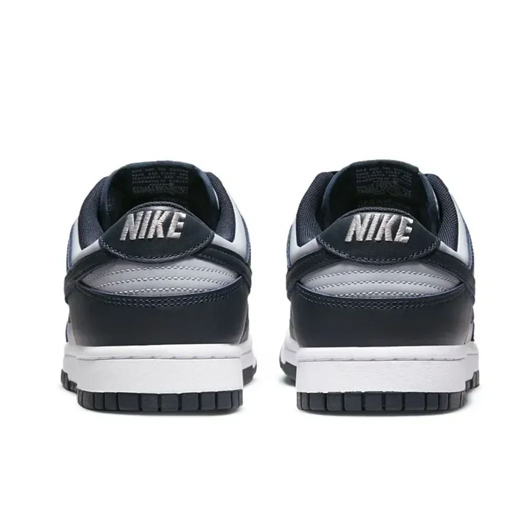 Мужские повседневные удобные трендовые легкие низкие туфли Nike Dunk Retro Georgetown серые