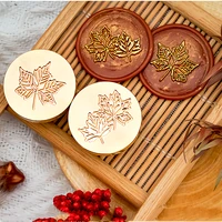 stamps 2022 new fire paint stamp head plant tree of life series sealed letter seal diy creative personality seal wax seal gift