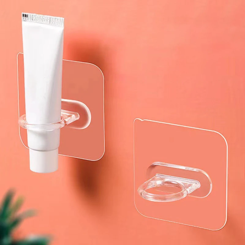 

Transparent Wall Hook Strong Self Adhesive Door Wall Hangers Hooks Suction Heavy Load Rack Cup Sucker for Kitchen Bathroom