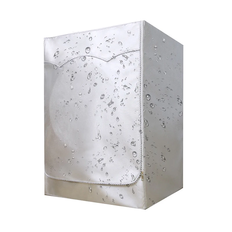

Sunscreen Dust Proof Cover Washing Machine Cover Waterproof Case Washing Machine Protective Dust Front Load Wash Dryer S-XL