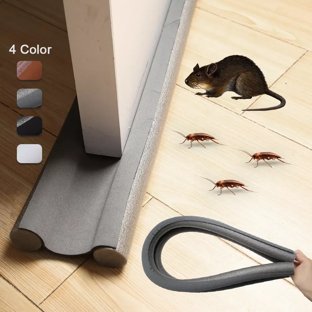 

93cm Door Bottom Sealing Strip Under Door Draft Stopper Home Dorm Bedroom Sound Proof Noise Reduction Door EVA Draft Stopper