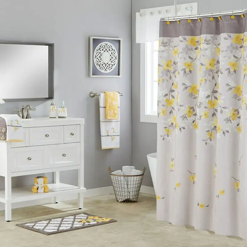 

Garden Fabric Shower Curtain, Gray, 70 Cortinas para sala piezas envío gratis Cortina de ducha de baño Bath curtain Crip gang