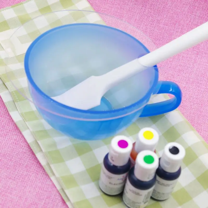 Смешивание кремовых бобов искусственное украшение для выпечки кексов масла