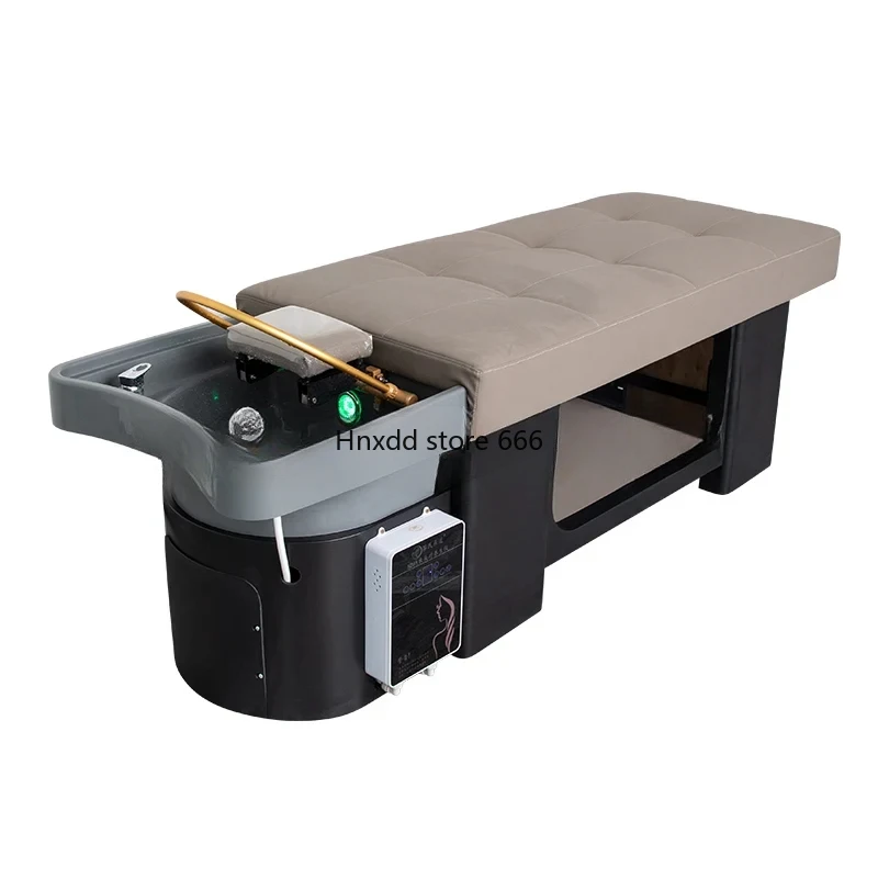 Японская комфортная кровать для спа мытья волос Душевая насадка шампунь стул