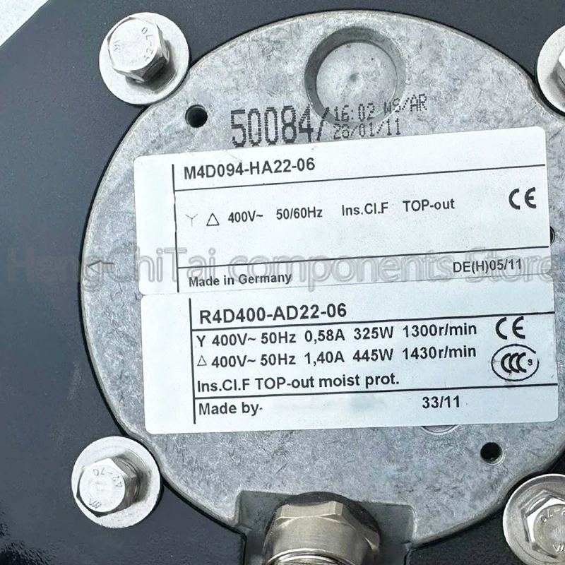 Оригинал, 100% рабочий телефон, Φ 400V, Φ-05, охлаждающий вентилятор R4D450-AD22-06 M4D094-HA 400V R4D400-AD22-06 R4D250-CG07-05 (art.: 3920c8f741616) - 3920c8f741616