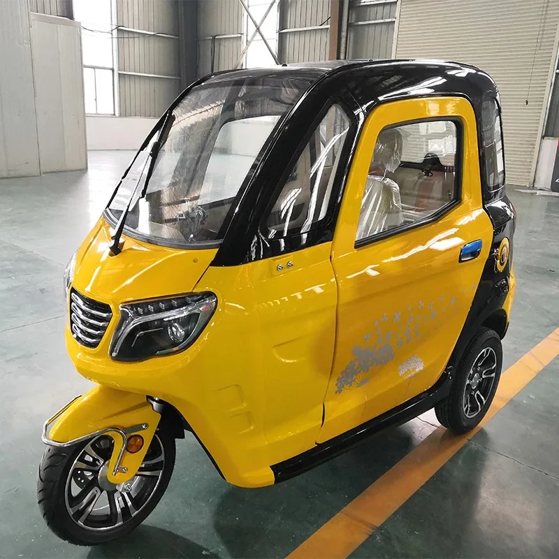 Полностью закрытые 3-колесные взрослые электрические трехколесные велосипеды EEC