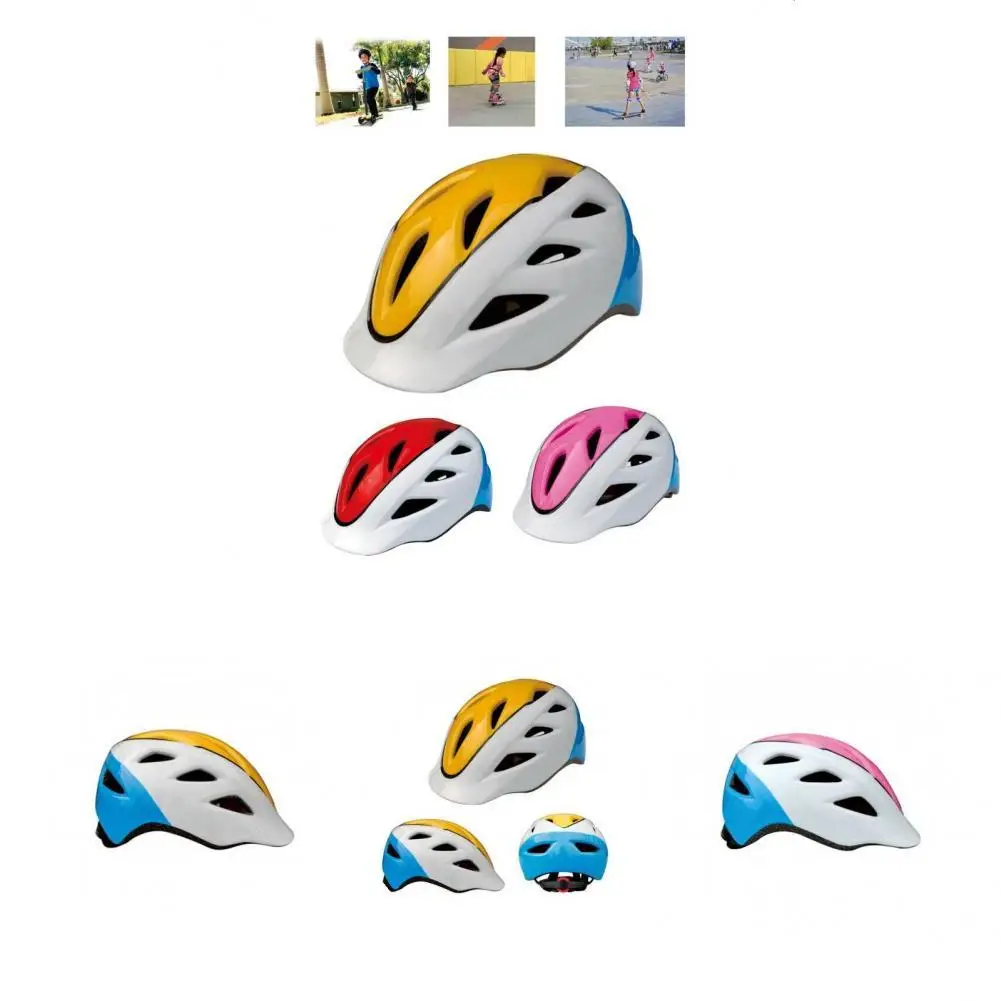 

Kid Bicycle Helmets Delicate Stressed Evenly Sun-proof for Family Children Safety Helmet Children Safety Helmet