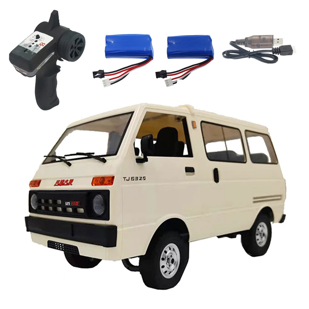 

WPL D42 RC Car 1:10 Scale 2.4G 4CH Electric Hobby Toy Off Road Climbing Truck With Brushed 260 Motor For Boys Kids Gifts