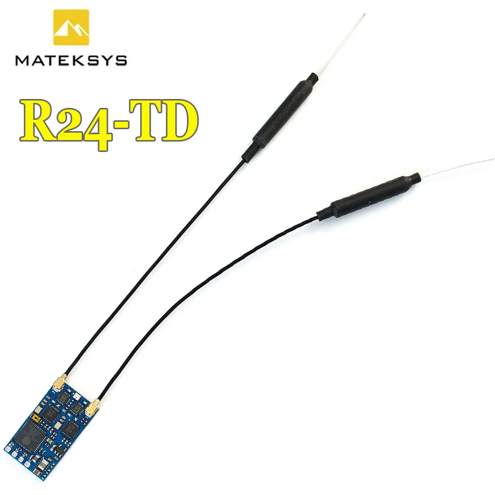 MATEK Mateksys ExpressLRS ELRS 2 4 ГГц ELRS-R24-D наноприемник для RC FPV Mini Freestyle гоночный дрон на