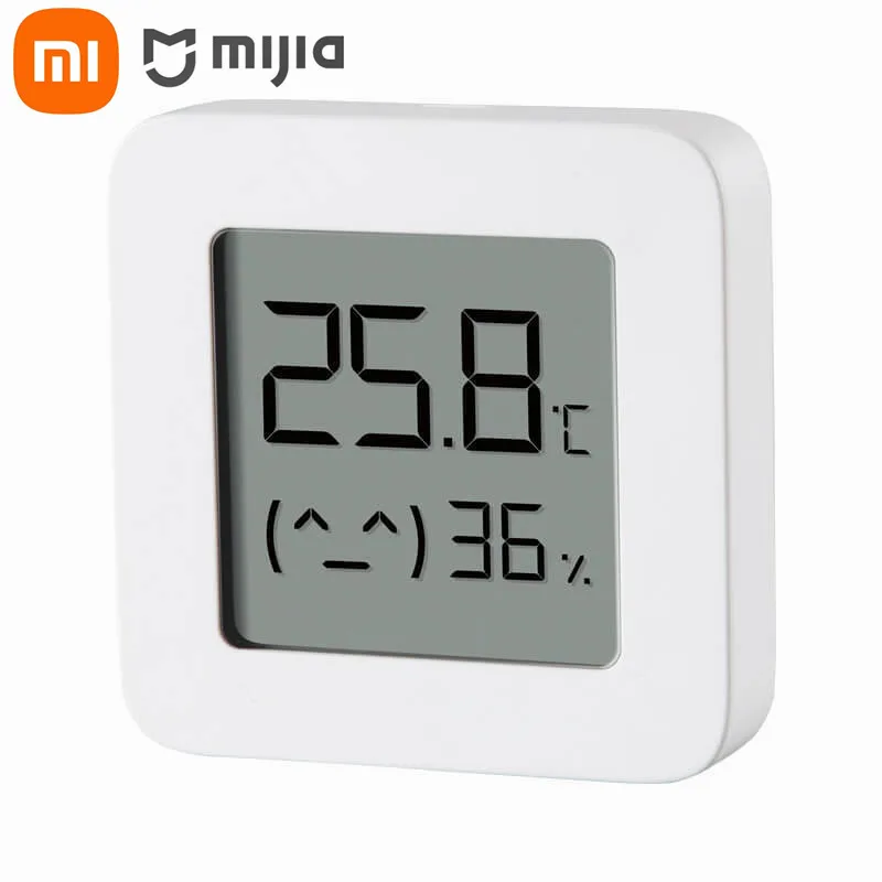 

Bluetooth-термометр Xiaomi Mijia 2, беспроводной умный электрический гигрометр, домашний сенсор влажности