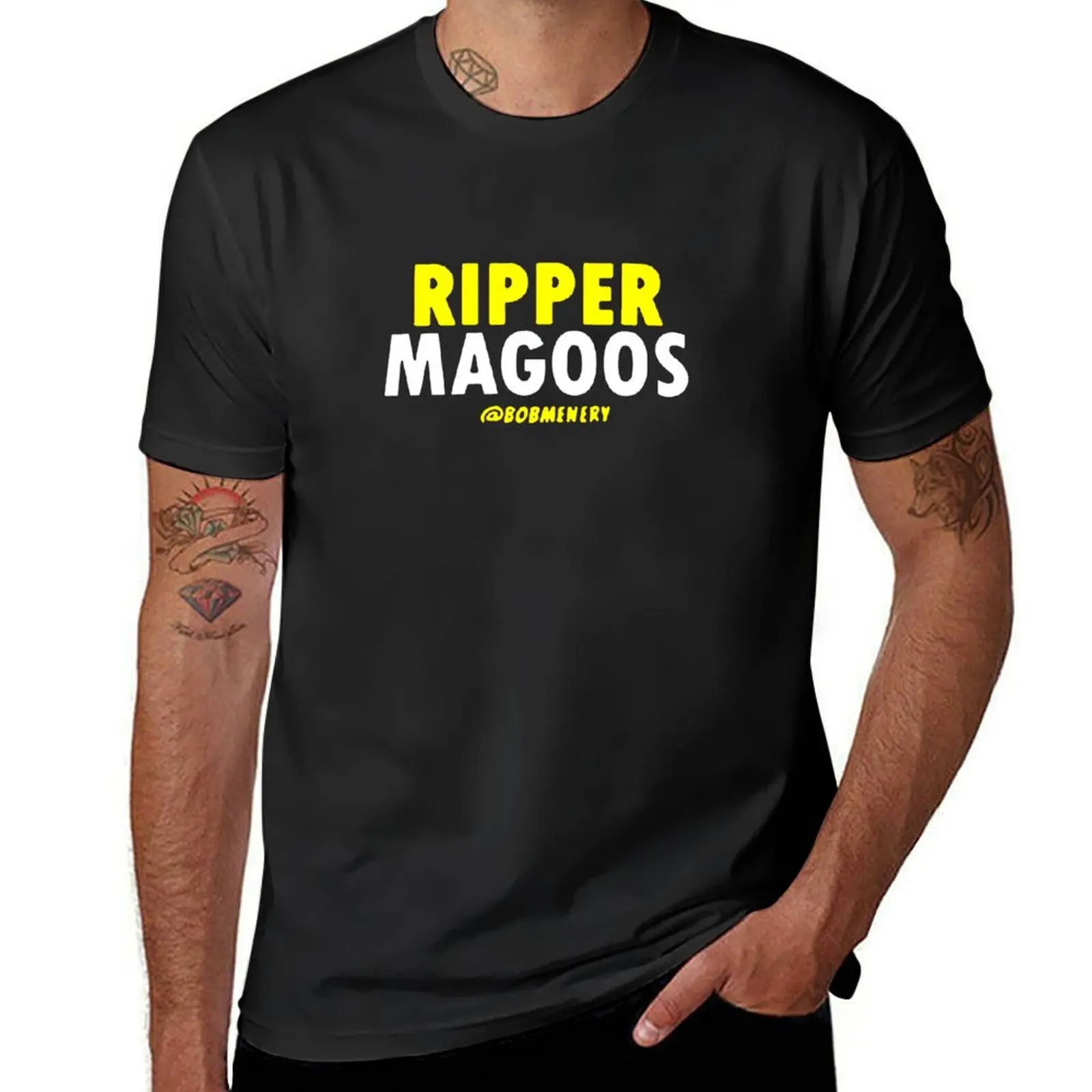 Футболка Ripper Magoos Bob Menery 1 футболка летний топ мужские футболки с графическим