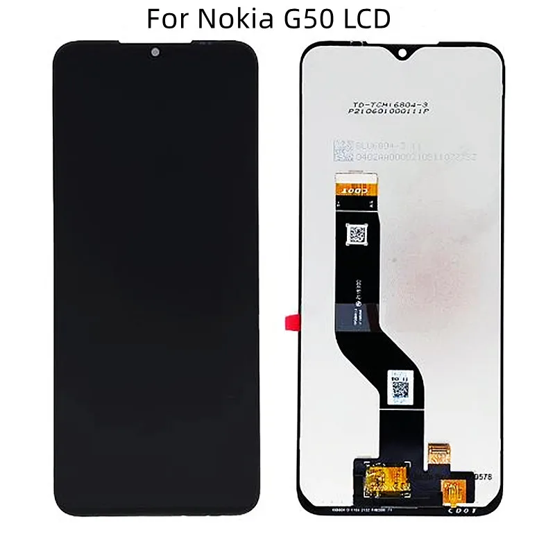 ЖК-дисплей для Nokia G50 TA-1358 TA-1390 TA-1370 TA-1367 TA-1361 сменный сенсорный экран в сборе LCD