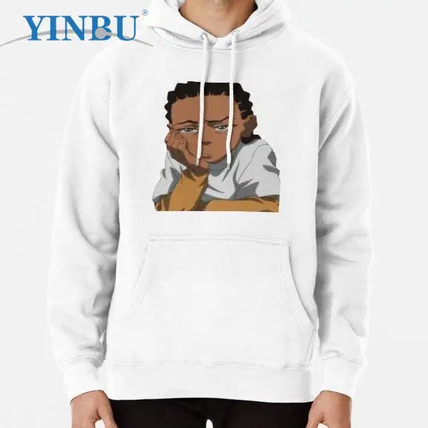 

The Boondocks Huey Pullover Hoodie new in Sweatshirts fashion Clothes