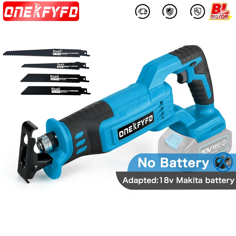Портативная бесщеточная пила 12000 об/мин, аккумулятор 18 в | AliExpress