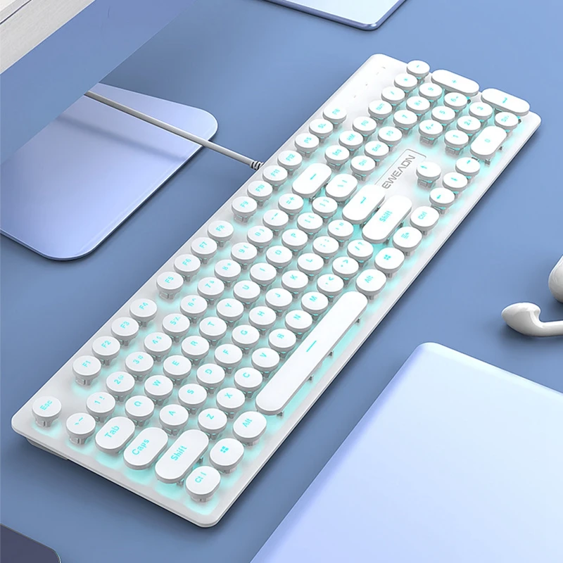 

Механическая сенсорная клавиатура, проводная Бесшумная игровая клавиатура для киберспорта, ноутбука, компьютера, профессиональные аксессуары, клавиатура