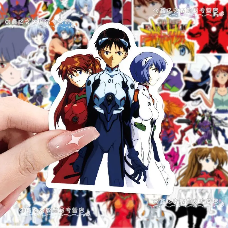 

Наклейка из ЭВА аниме Ayanami RAI Ikari Shinji канцелярские наклейки Мультяшные креативные водонепроницаемые школьные принадлежности для студентов Декор подарок