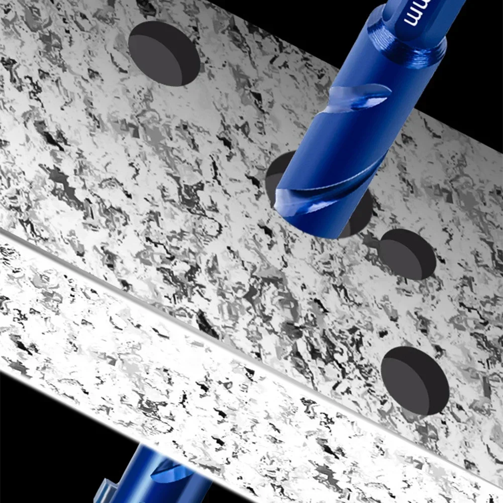 Зубная дрель с кромкой многофункциональный набор треугольных сверл для стекла