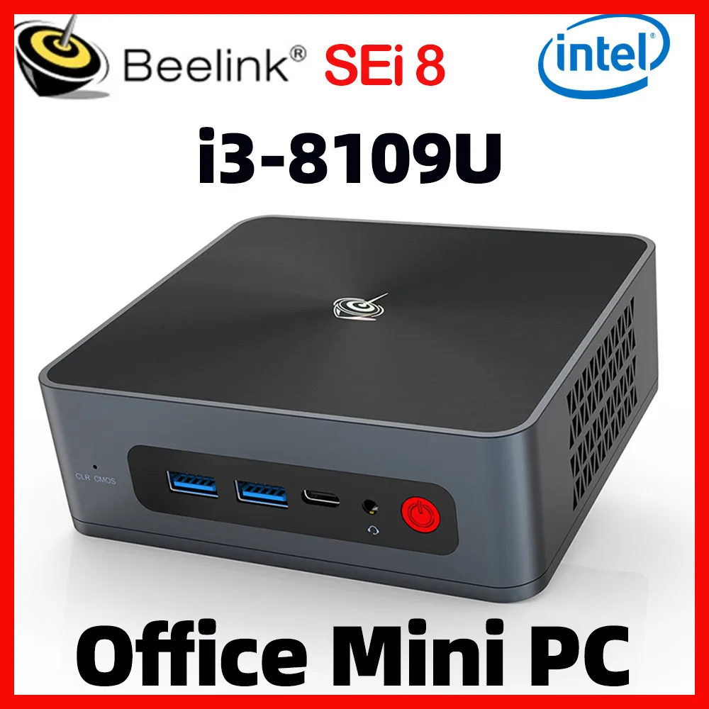 Beelink SEi8 Мини ПК Windows 11 Pro 8 Intel i5 8279U i3 8109U Wifi5 DDR4 ГБ SSD 256 4K Dual HD 1000M BT4.0 Рабочий стол |