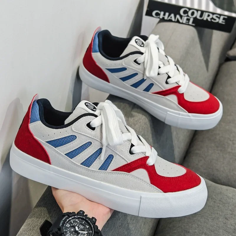 Мужские повседневные мотоциклетные туфли коричневые винтажные шлепанцы