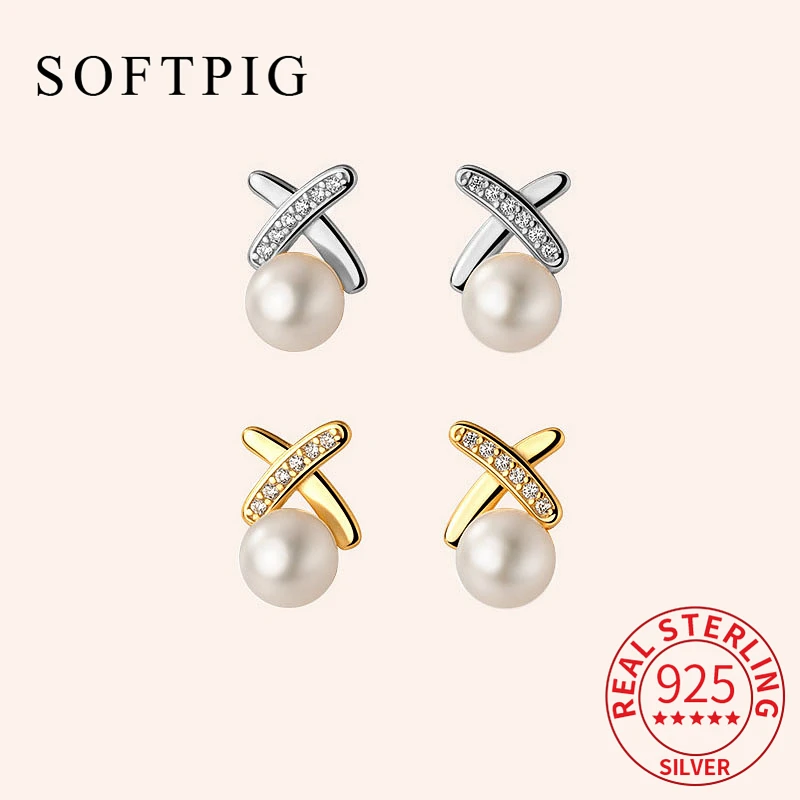 

Женские серьги-гвоздики из серебра 925 пробы, с фианитом