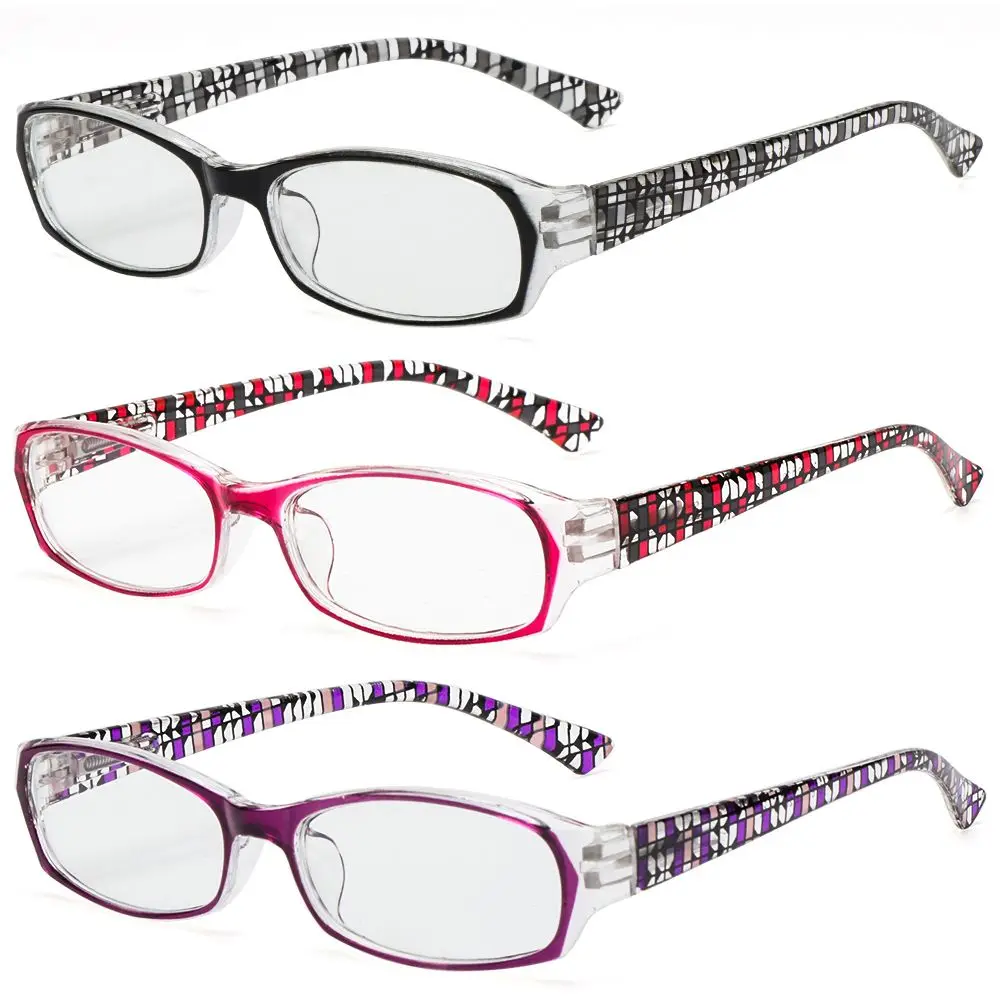 

Comfortable Portable Elegant Flowers Eye Protection Ultra Light Frame Reading Glasses Anti-Blue Light Eyeglasses