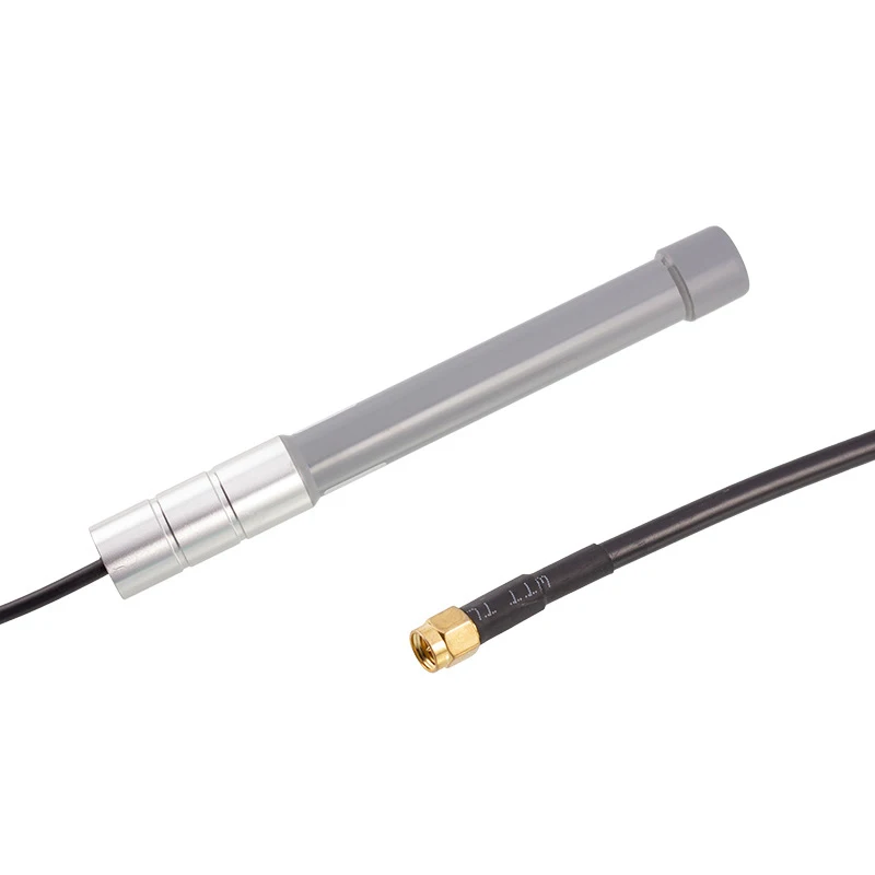 Outdoor 2.4G FRP Antenna 9dBi Bluetooth Signal Booster SMA Male Waterproof Omni Antenna Amplifier for Data Acquisition 0.5 Meter