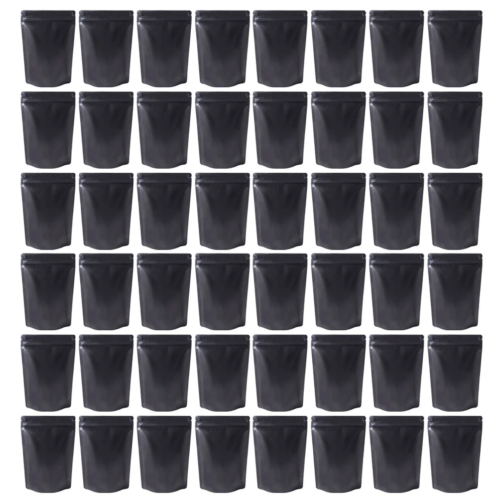 

100 Pcs Packaging Bag Resealable Bags Food Storage Matte Packing Pouch Pe