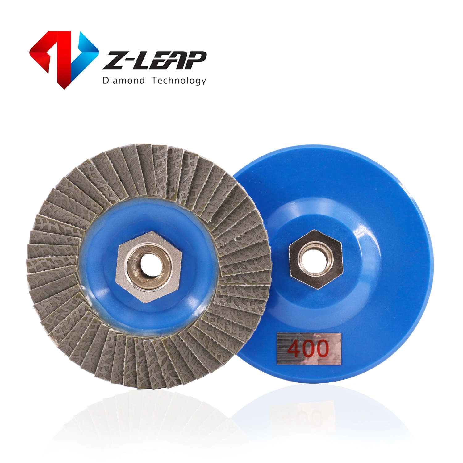 Алмазный шлифовальный диск Z-LEAP 4 шт., шлифовальный диск с откидной крышкой, зернистость 4 дюйма 60/120/200/400, для угловой шлифовальной машины Алмазный шлифовальный диск Z-LEAP 4 шт., шлифовальный диск с откидной крышкой, зернистость 4 дюйма 60/120/200/400, для угловой шлифовальной машины
