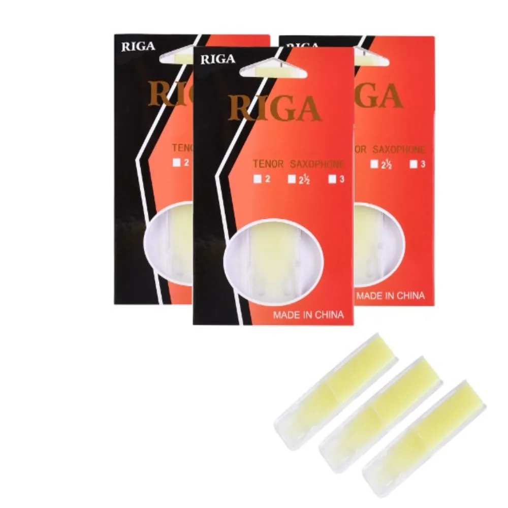 

Accessory Saxophone Resin Whistles Moisture-proof Resin Synthesis Tenor Saxophone Resin Reed Corrosion Resistance