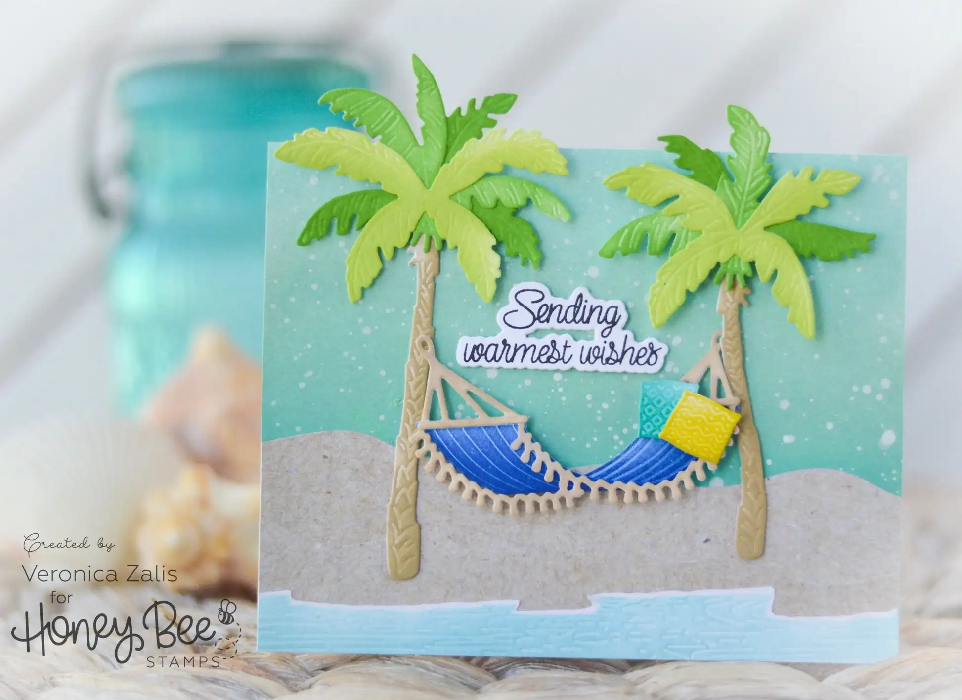 Пресс-формы в виде кокосового дерева для гамака новинка 2024 года скрапбукинг