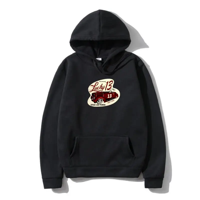 

Оригинальная теплая верхняя одежда LUCKY 13 Speed Devil S-4XL Новинка худи