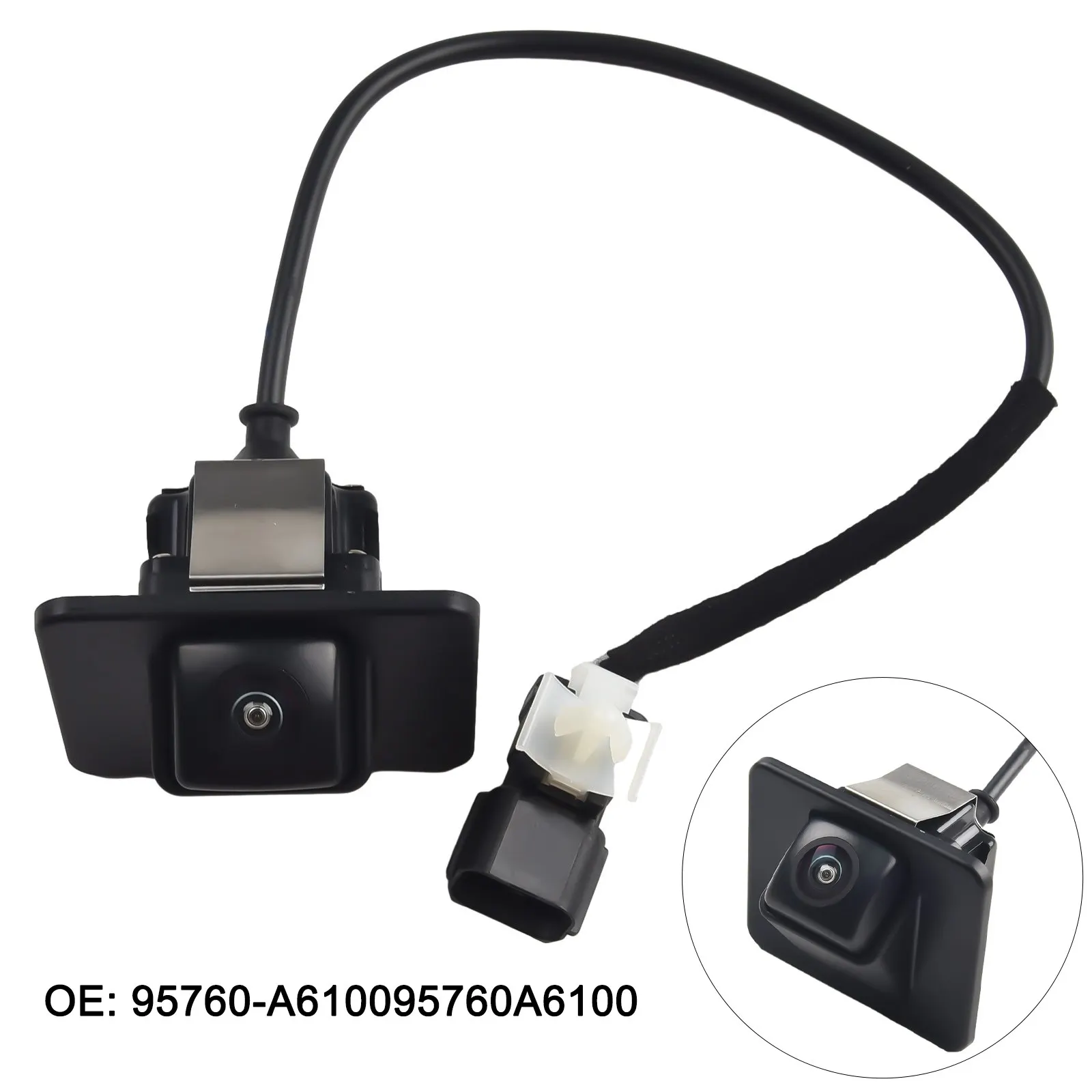 Резервная камера из пластика и металла 95760A6100 для Hyundai I30 Elantra черная новинка