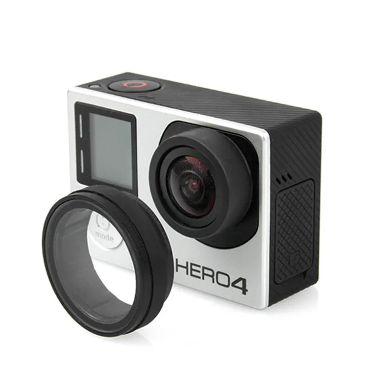

UV Filter lens protection cover protection Cap For GoPro hero 4 hero 3 hero 3+ Action sports camera Accessories
