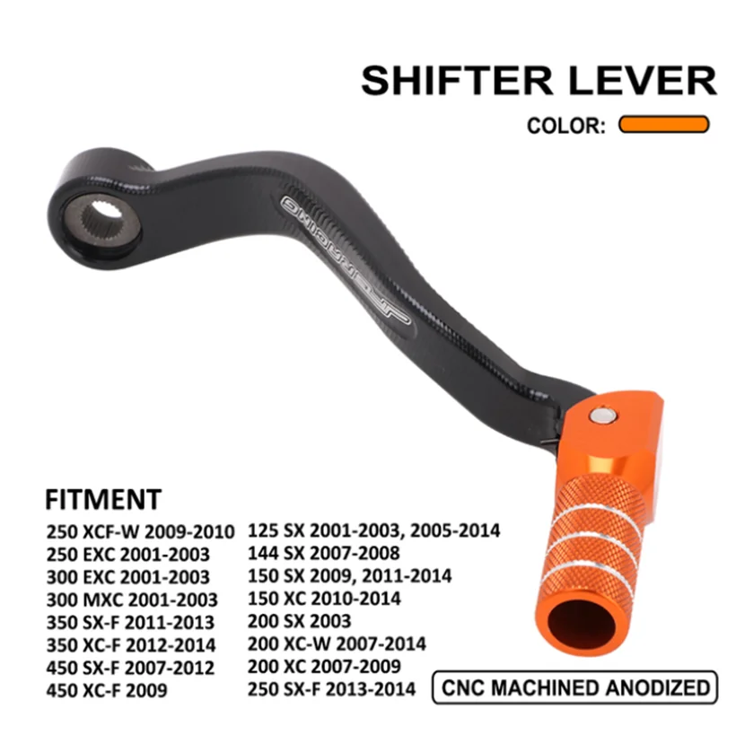 

For KTM SX XC XCW SXF XCF XCFW EXCF EXC 125 144 150 200 250 350 450 500 530 Foot Brake Lever Pedal Gear Shift Lever Pedal Set