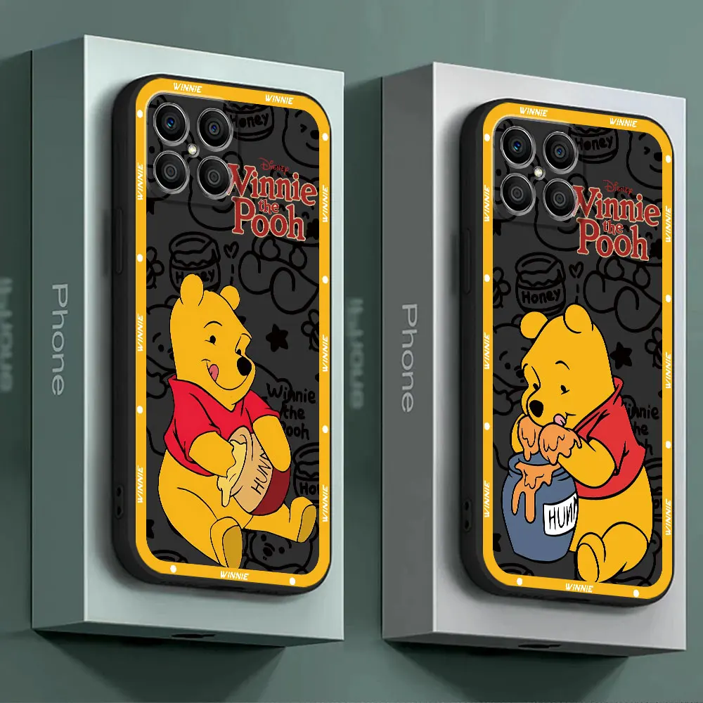 Чехол для телефона Disney Winnie Honor 70 90 Pro X6 4G X6a X7 X7b X8 5G X8a X8b X9a X9b Magic5Lite 5