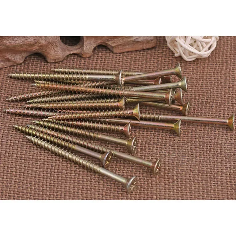 M5 GB846 Самонарезающий стальной крестообразный Винт с плоской потайной головкой