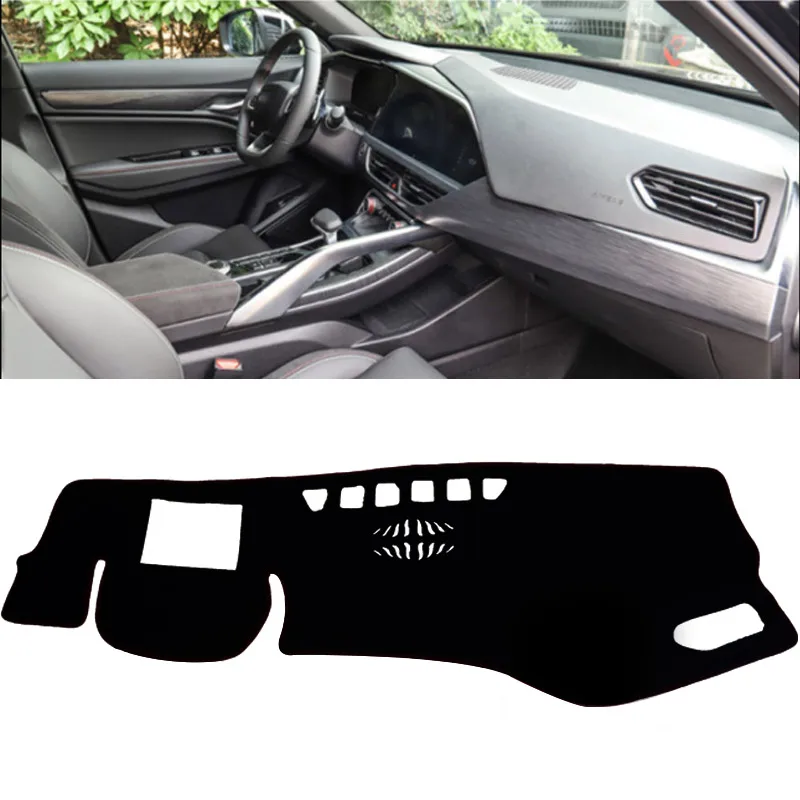 

Чехол на приборную панель автомобиля, противоскользящий коврик для Geely New Tugella, Xingyue, FY11 Knewstar 001 2023, солнцезащитный ковер, аксессуары для интерьера