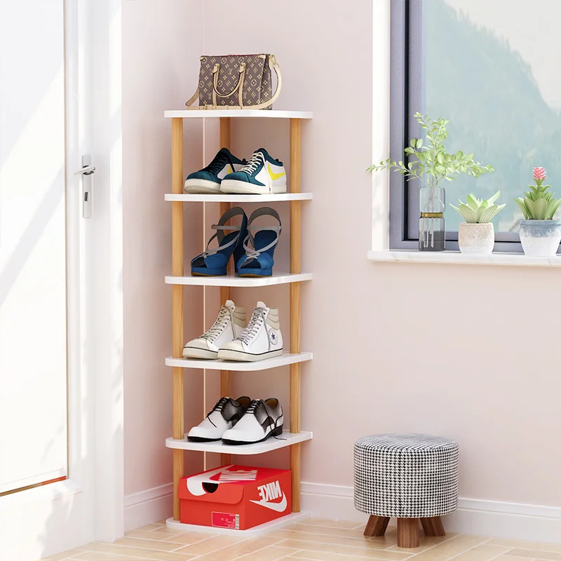 

Simple Shoe Organizer Multi-layer Sandwich Entrance Shoe Rack Widely Used High Vertical Shoe Rack Wear-resistant Shoes Stand