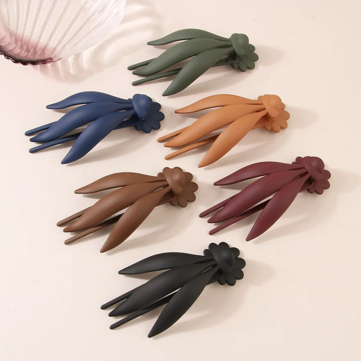 

Duckbill Octopus Hair Clipper Acetate Hairpin Accessary Headdresses for Girlfriend Popular Aesthetic Accessories Clip Women's