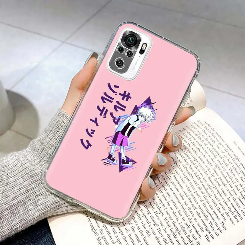 Чехол для телефона Hunter X HXH Anime Coque для Xiaomi Redmi Note 10 10S 11 11S 11T 11E 12 9 9S 9T 8 8T Pro Plus Global 7 Patte on.
