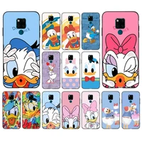 cartoon disney donald duck daisy phone case for huawei mate 20 10 9 40 30 lite pro x nova 2 3i 7se