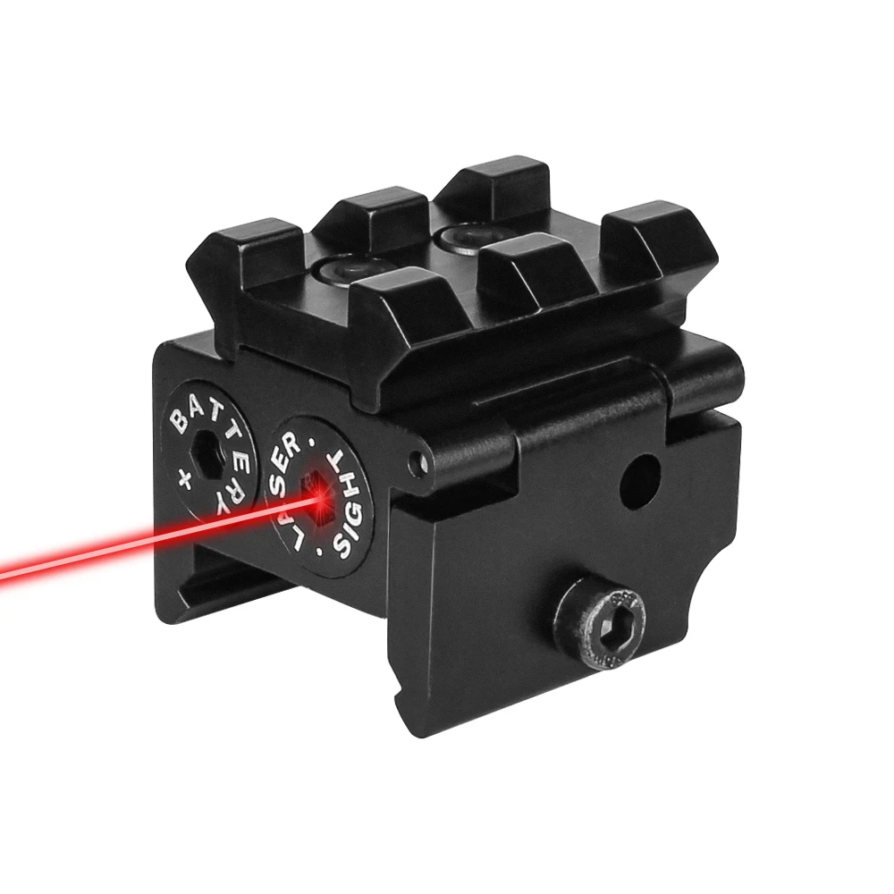 

Tactical Compact Mini Red Dot Laser Sight Riflesscope Pistol Scope Mount for Rifle Sniper Hunting 20mm Picatinny Rail Equipment