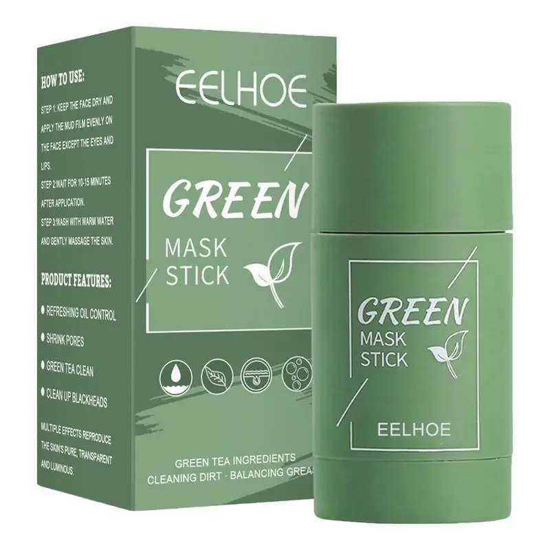 

Очищающая маска для зеленого чая, увлажняющее средство для удаления черных точек с зеленым чаем для контроля жирности, очищающее средство д...